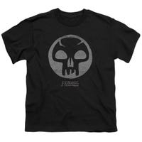 Magic The Gathering Black Symbol Kids T-Shirt
