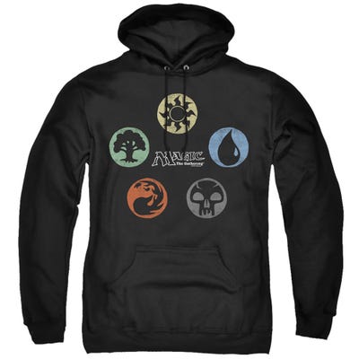 Magic The Gathering 5 Colors Hoodie