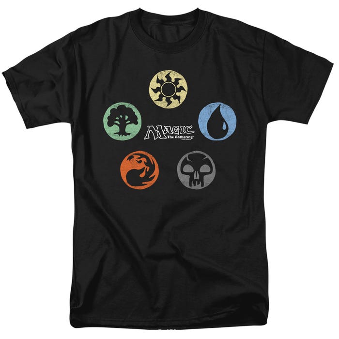 Magic The Gathering 5 Colors T-Shirt