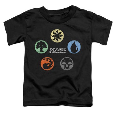 Magic The Gathering 5 Colors Toddler T-Shirt