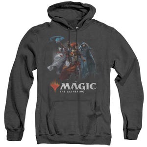 Magic The Gathering Planeswalkers Adult Heather Hoodie