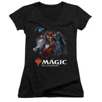 Magic The Gathering Planeswalkers Juniors V-Neck T-Shirt