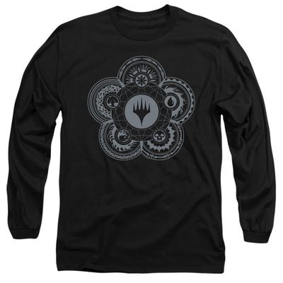 Magic The Gathering Icon Glyph Long Sleeve Shirt