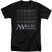 Magic The Gathering Retro Logo Repeat Tall T-Shirt