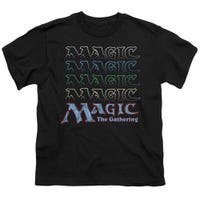 Magic The Gathering Retro Logo Repeat Kids T-Shirt