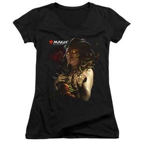 Magic The Gathering Vraska Queen of Golgari Juniors V-Neck T-Shirt