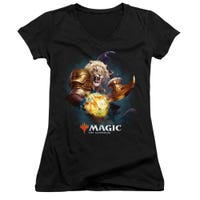 Ajani MTG Magic The Gathering Juniors V-Neck T-Shirt