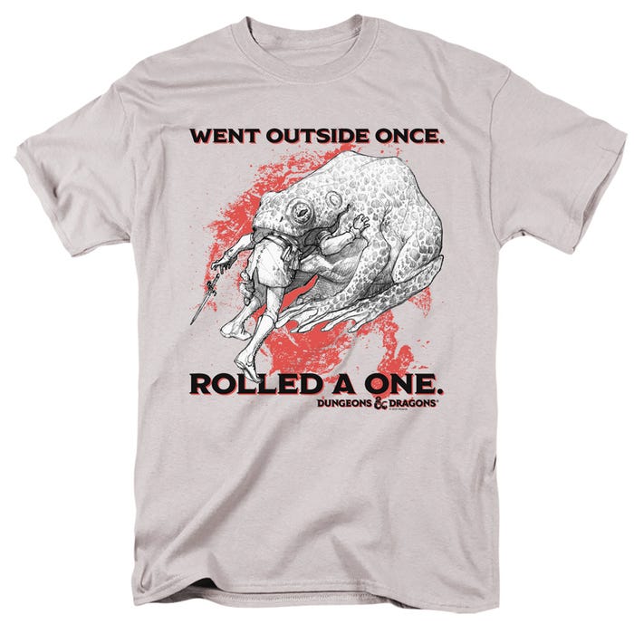 DUNGEONS & DRAGONS ROLLED A ONE T-Shirt