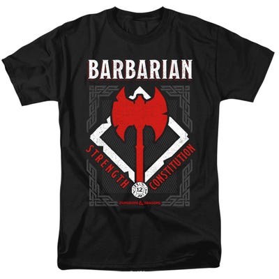 Dungeons & Dragons Barbarian T-Shirt
