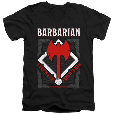 Dungeons & Dragons Barbarian V-Neck T-Shirt