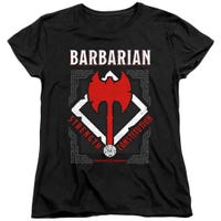 Dungeons & Dragons Barbarian Womens T-Shirt