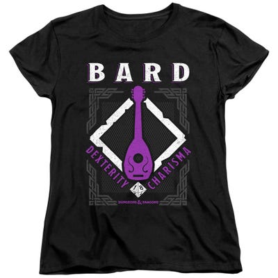 Dungeons & Dragons Bard Womens T-Shirt