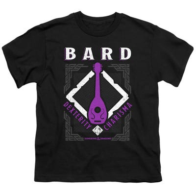 Dungeons & Dragons Bard Kids T-Shirt
