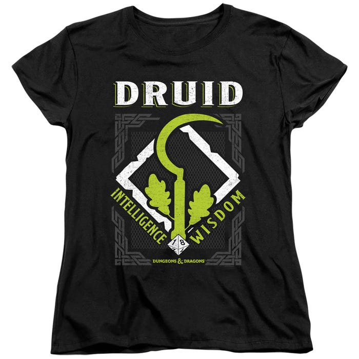 Dungeons & Dragons Druid Womens T-Shirt