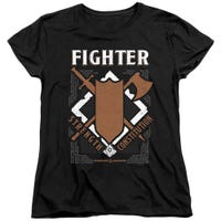 Dungeons & Dragons Fighter Womens T-Shirt