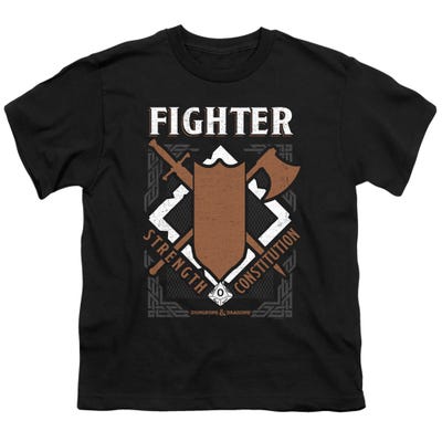 Dungeons & Dragons Fighter Kids T-Shirt