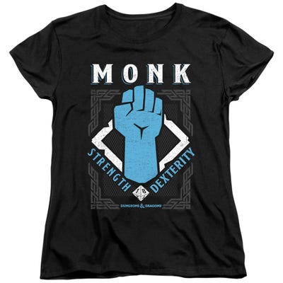 Dungeons & Dragons Monk Womens T-Shirt