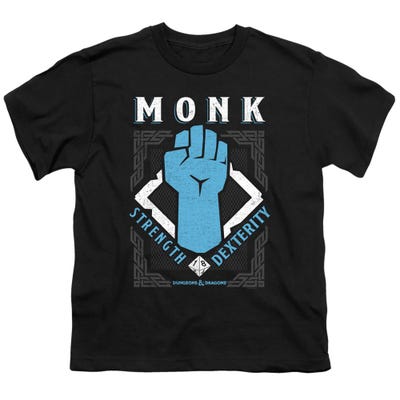 Dungeons & Dragons Monk Kids T-Shirt