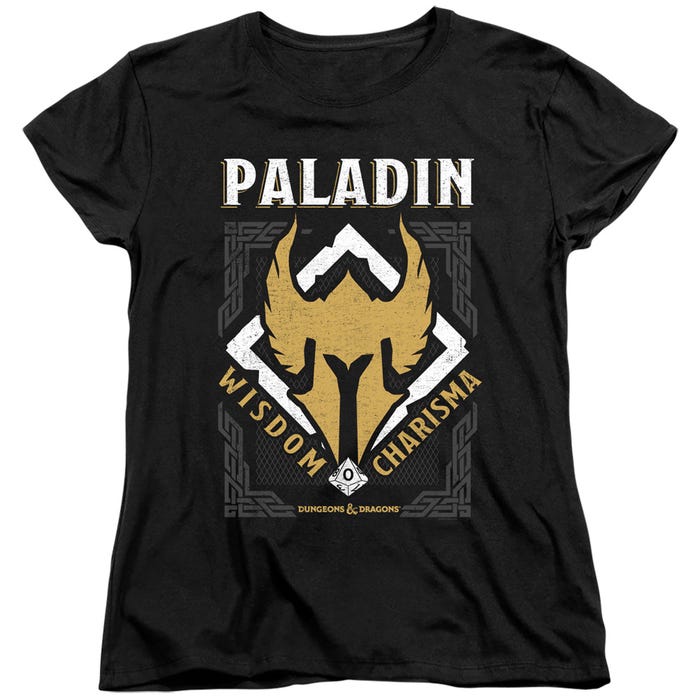 Dungeons & Dragons Paladin Womens T-Shirt