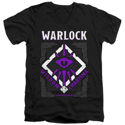 Dungeons & Dragons Warlock V-Neck T-Shirt