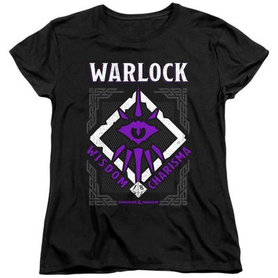 Dungeons & Dragons Warlock Womens T-Shirt