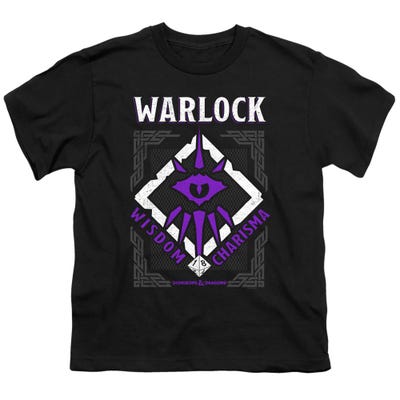 Dungeons & Dragons Warlock Kids T-Shirt