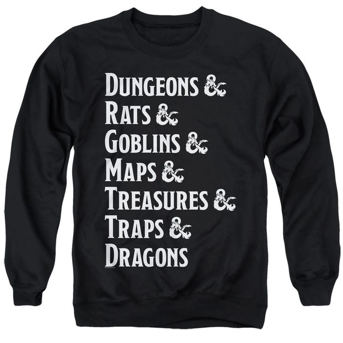 DUNGEONS & DRAGONS List Sweatshirt