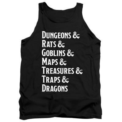 DUNGEONS & DRAGONS List Tank Top