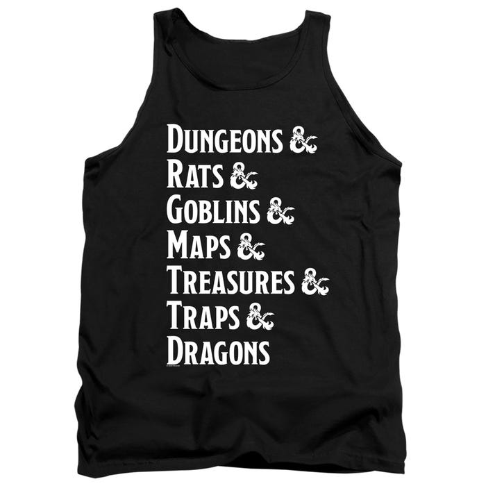 DUNGEONS & DRAGONS List Tank Top