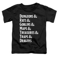 DUNGEONS & DRAGONS List Toddler T-Shirt
