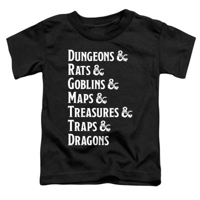DUNGEONS & DRAGONS List Toddler T-Shirt
