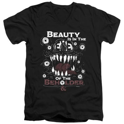 Dungeons & Dragons Beauty is in the Eye of the Beholder V-Neck T-Shirt