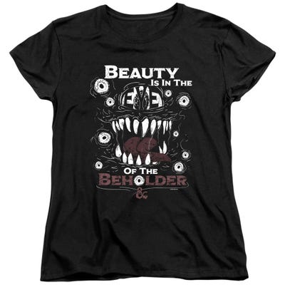 Dungeons & Dragons Beauty is in the Eye of the Beholder Womens T-Shirt