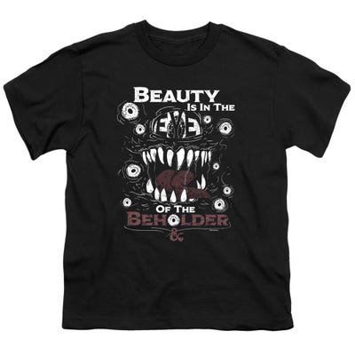 Dungeons & Dragons Beauty is in the Eye of the Beholder Kids T-Shirt