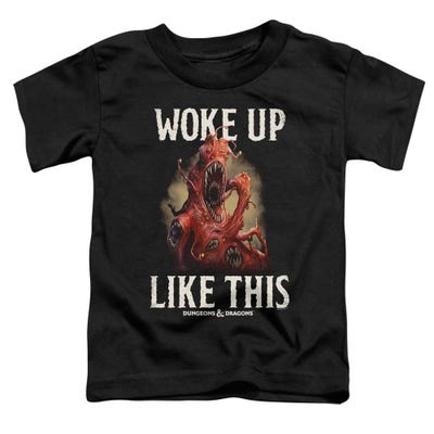 Dungeons & Dragons Woke Up Like This Toddler T-Shirt