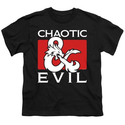 Dungeons & Dragons Chaotic Evil Kids T-Shirt
