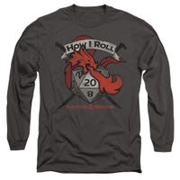 Dungeons & Dragons How I Roll D and D Long Sleeve Shirt