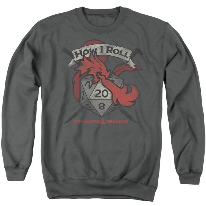 Dungeons & Dragons How I Roll D and D Sweatshirt