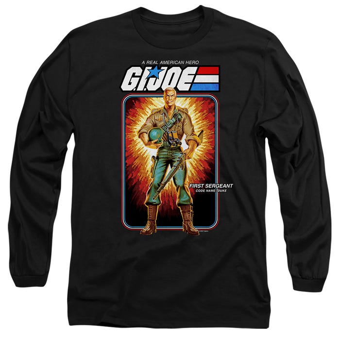 G.I. JOE DUKE CARD Long Sleeve Shirt