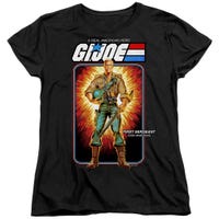 G.I. JOE DUKE CARD Womens T-Shirt