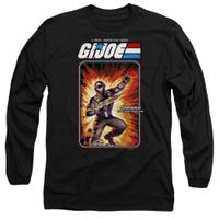 G.I. JOE SNAKE EYES CARD Long Sleeve Shirt