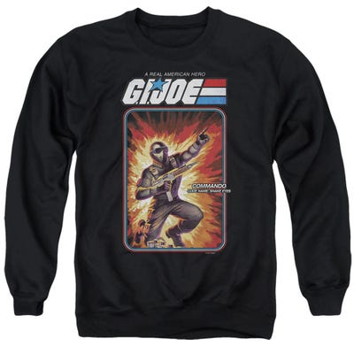 G.I. JOE SNAKE EYES CARD Sweatshirt