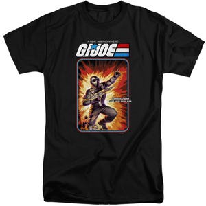 G.I. JOE SNAKE EYES CARD Tall T-Shirt