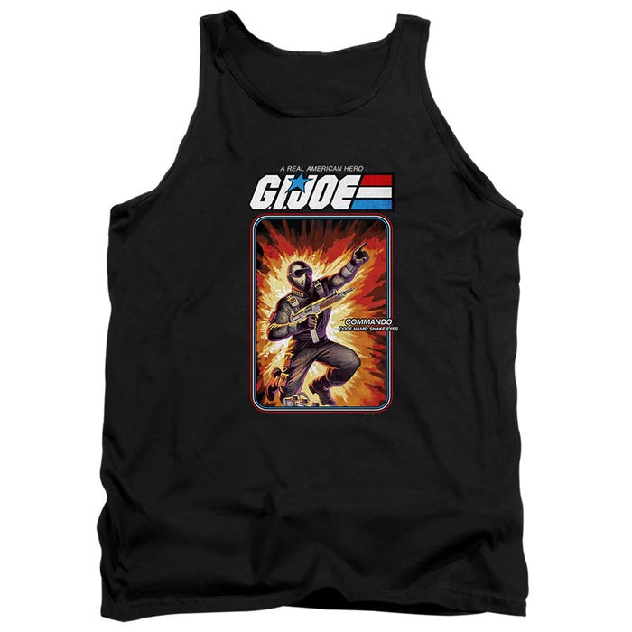 G.I. JOE SNAKE EYES CARD Tank Top
