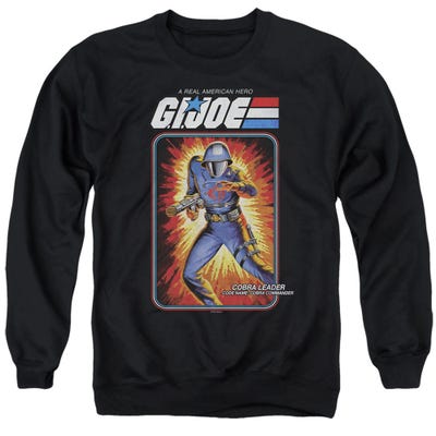 G.I. JOE COBRA COMMANDER CARD Sweatshirt
