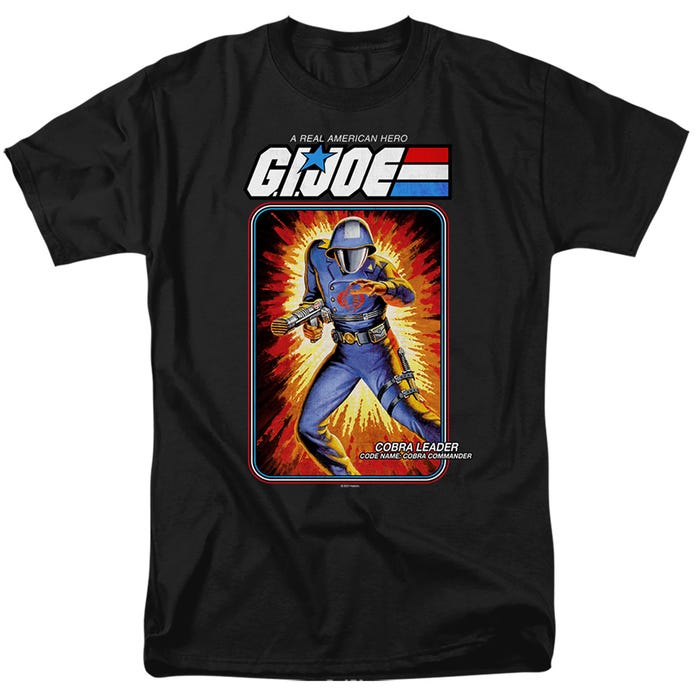 G.I. JOE COBRA COMMANDER CARD T-Shirt