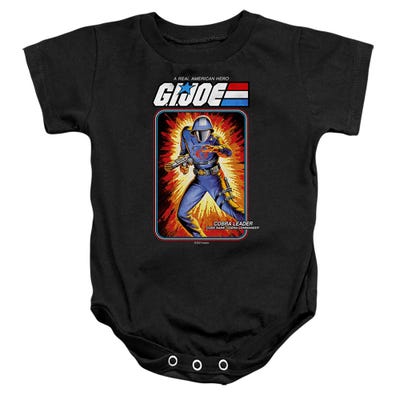 G.I. JOE COBRA COMMANDER CARD Baby Bodysuit