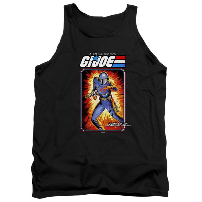 G.I. JOE COBRA COMMANDER CARD Tank Top