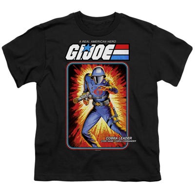 G.I. JOE COBRA COMMANDER CARD Kids T-Shirt