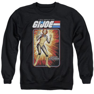 G.I. JOE SCARLETT CARD Sweatshirt